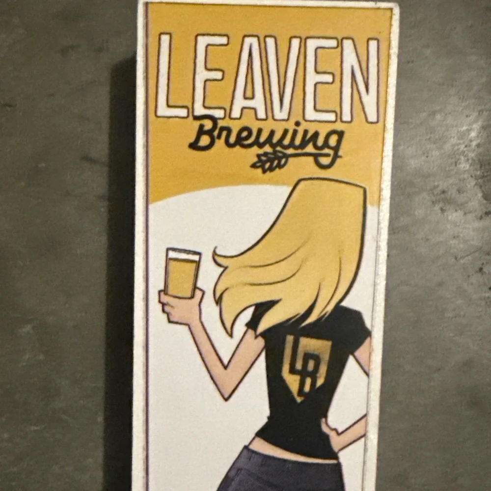 Leaven Brewing Cheeky Blonde Blonde Ale Beer Tap